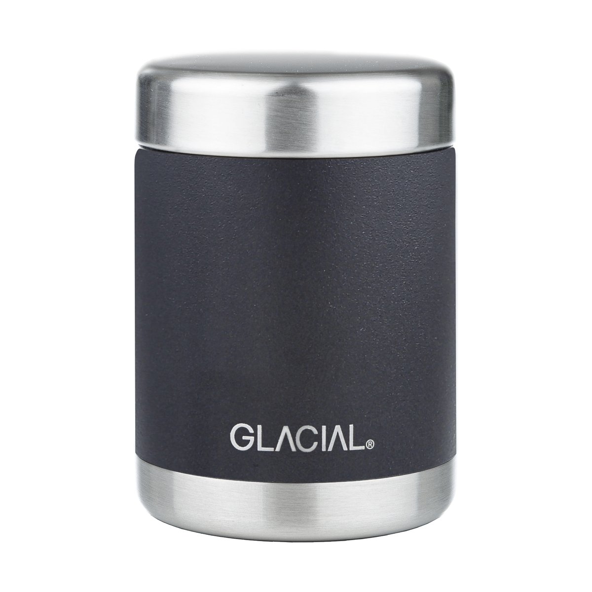 Glacial ruokatermos 350 ml Matte black | Skandinaavinen Sisustus | Termoskannut & Termospullot | Musta