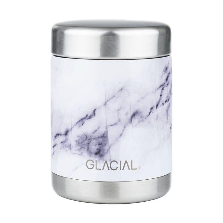 Glacial ruokatermos 350 ml - White marble - Glacial