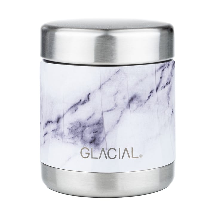 Glacial ruokatermos 450 ml - White marble - Glacial