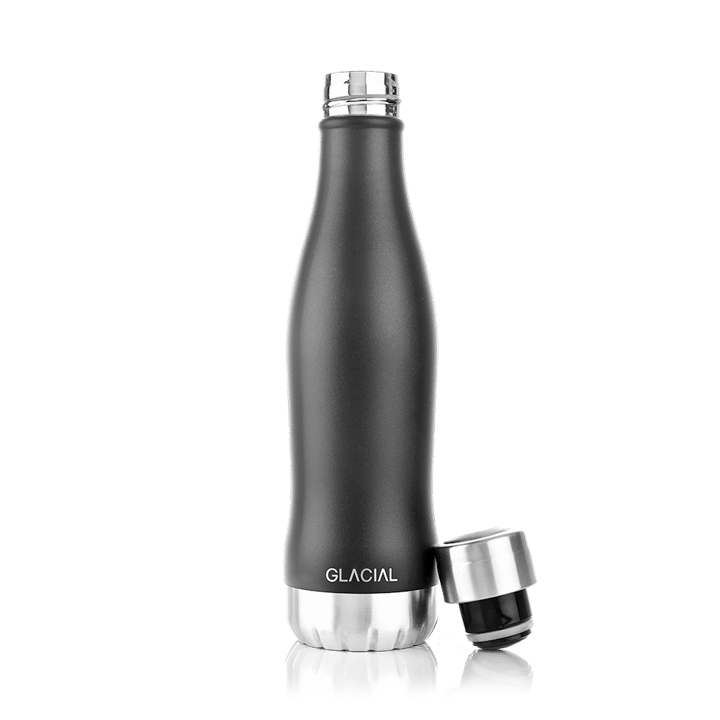 Glacial vesipullo 400 ml - Matte black - Glacial