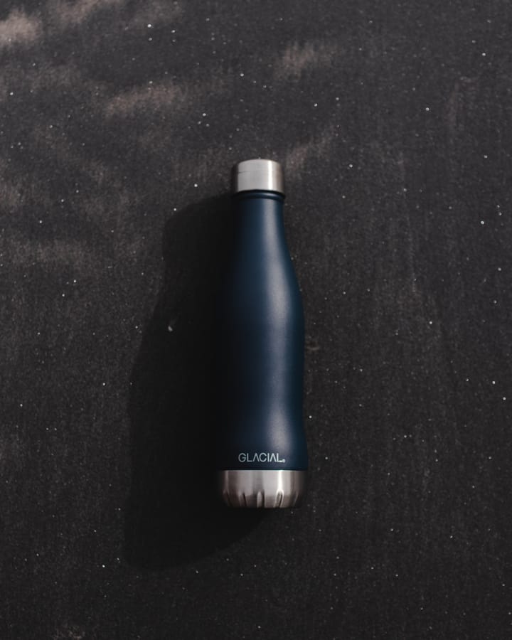 Glacial vesipullo 400 ml - Matte navy - Glacial