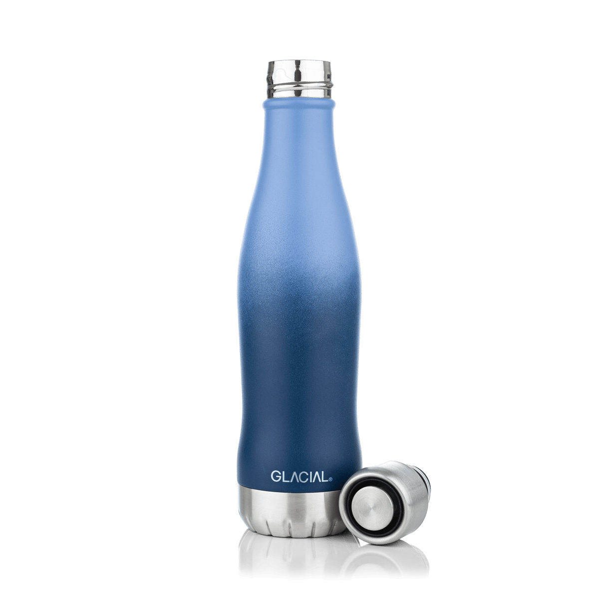 Glacial Glacial vesipullo active 400 ml Blue fade