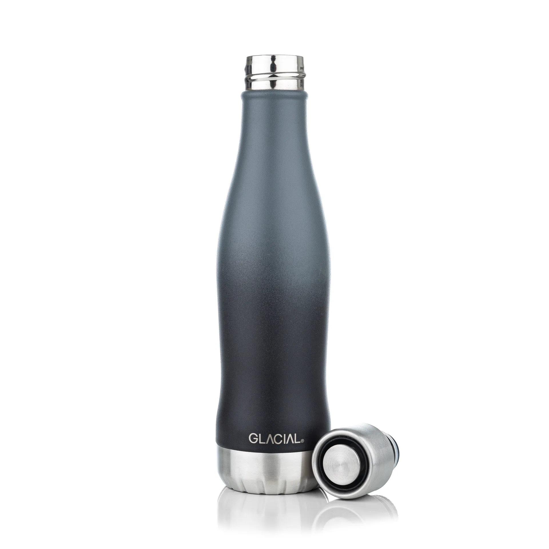 Glacial vesipullo active 400 ml, Gray fade Glacial