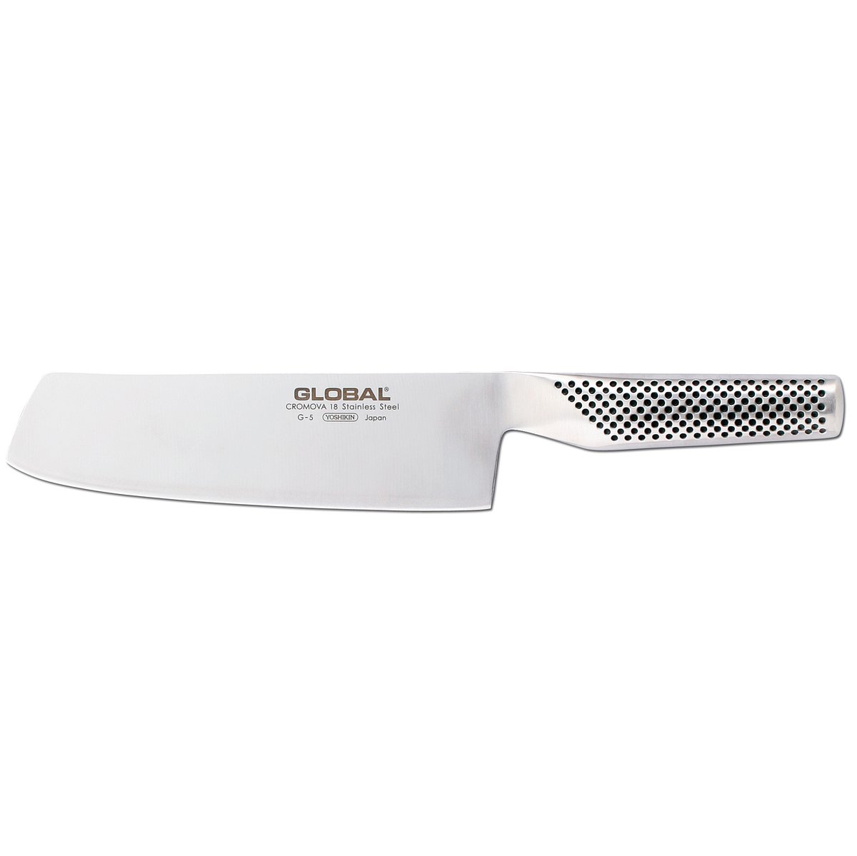 Global G-5 -vihannesveitsi leveä 18 cm ruostumaton teräs