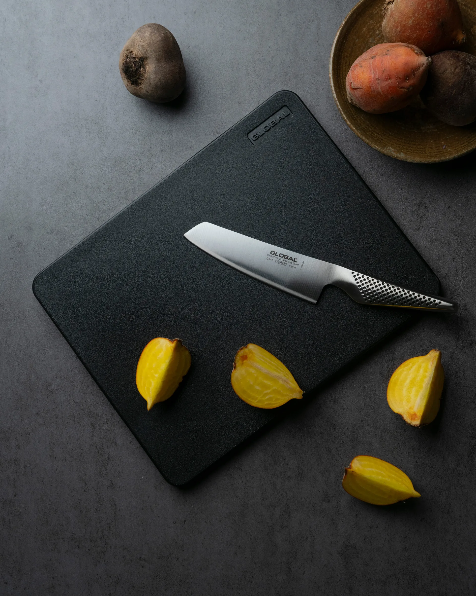 Global leikkuulauta sokeriruoko, 32x25x1,3 cm Global