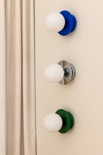 Art Deco IP44 seinävalaisin/kattovalaisin - Kromi-Valkoinen - Globen Lighting