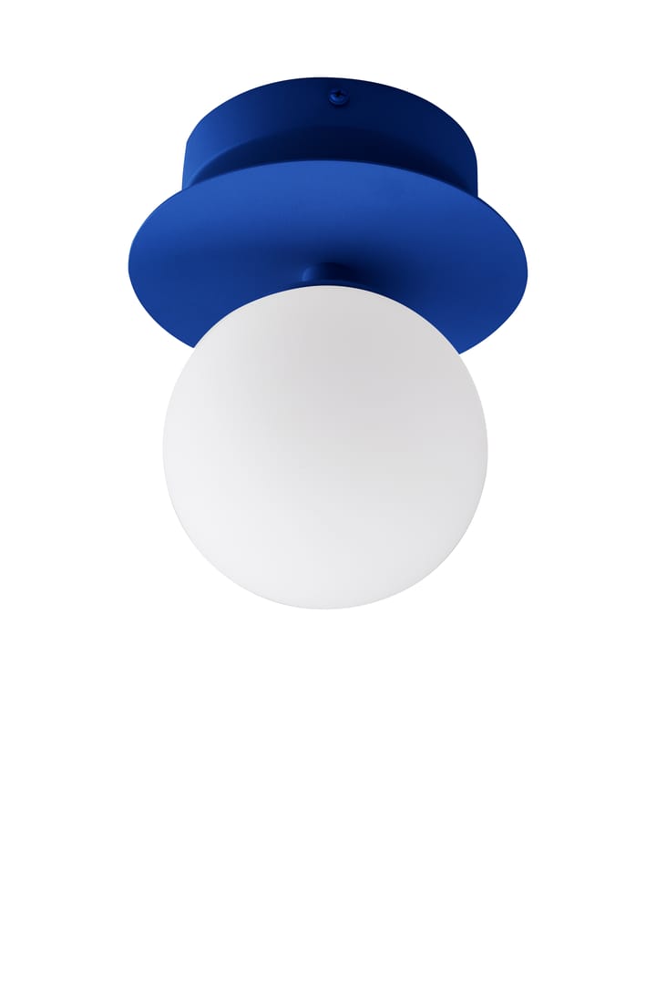 Art Deco IP44 seinävalaisin/kattovalaisin - Sininen-Valkoinen - Globen Lighting