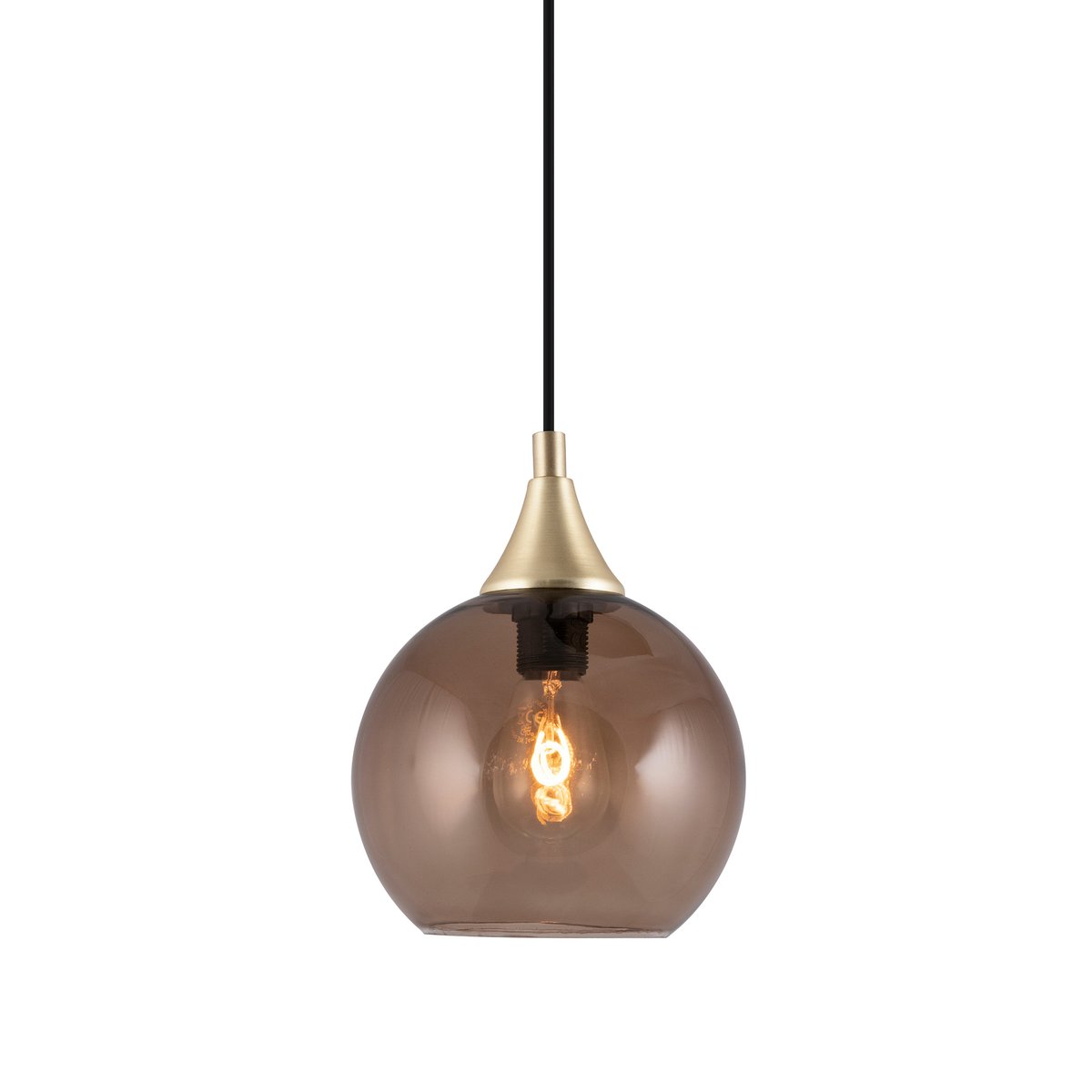 Globen Lighting Bowl kattovalaisin mini Ruskea | Skandinaavinen Sisustus | Kattovalaisimet & Riippuvalaisimet | Ruskea