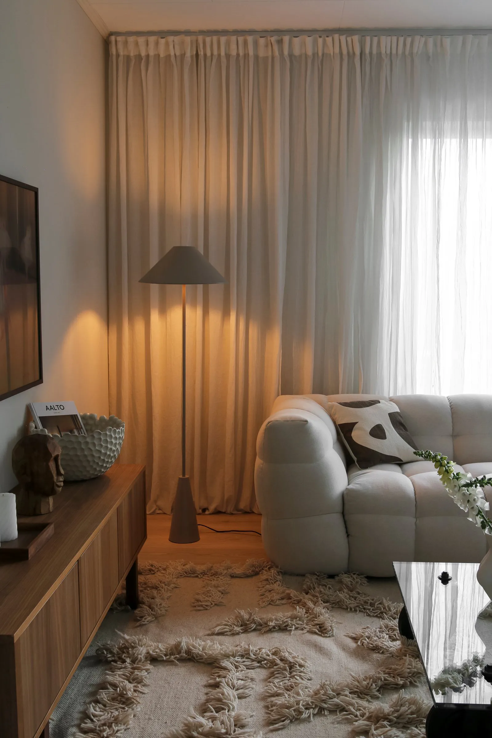 Cannes lattiavalaisin 140 cm, Mud Globen Lighting