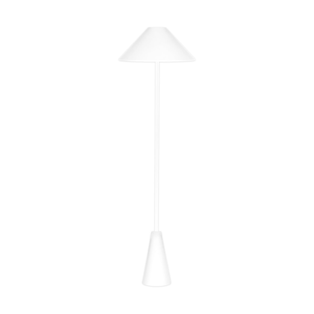 Globen Lighting Cannes lattiavalaisin 140 cm Valkoinen