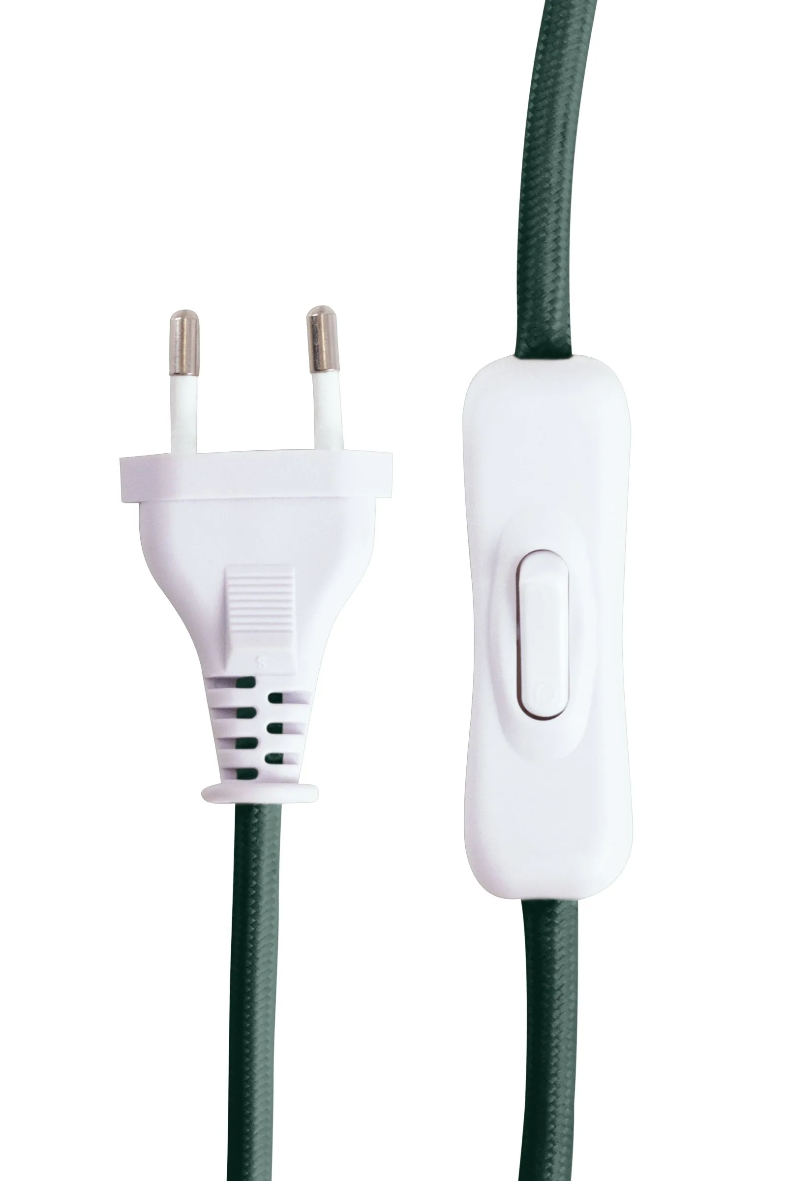 Castello 24 pöytävalaisin, Tummanvihreä marmori, valkoinen varjostin Globen Lighting