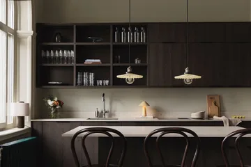 Cobbler hissivalaisin Ø 25 cm - Kreemi - Globen Lighting