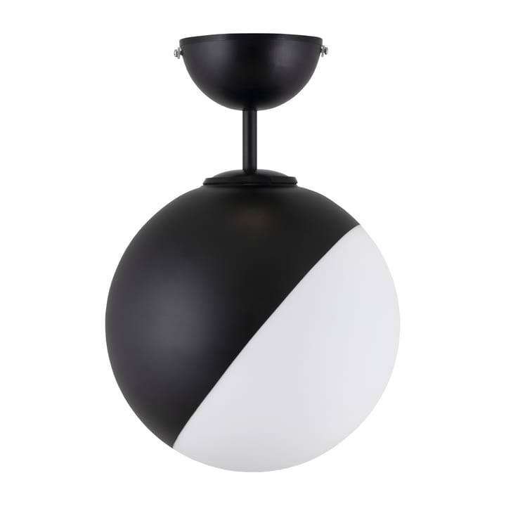Contur plafondi Ø 25 cm - Musta-valkoinen - Globen Lighting