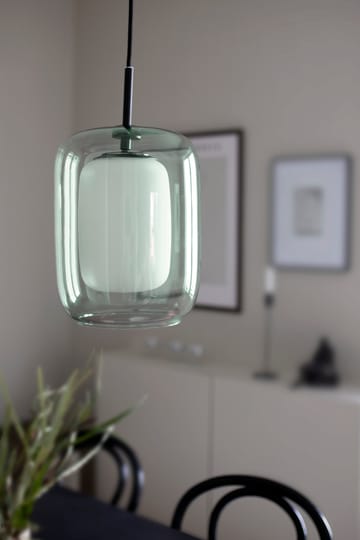 Cuboza riippuvalaisin Ø 20 cm - Vihreä-valkoinen - Globen Lighting