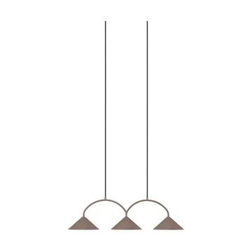 Curve riippuvalaisin 3 - Mocha - Globen Lighting