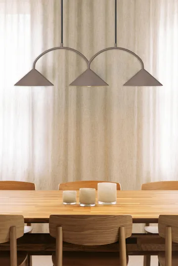 Curve riippuvalaisin 3 - Mocha - Globen Lighting