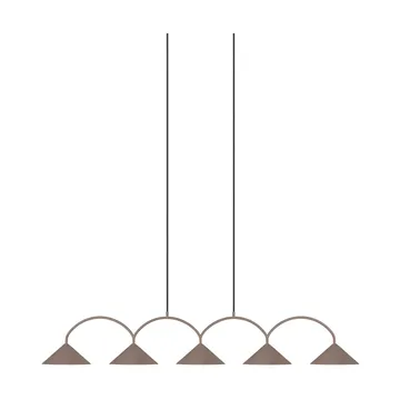 Curve riippuvalaisin 5 - Mocha - Globen Lighting