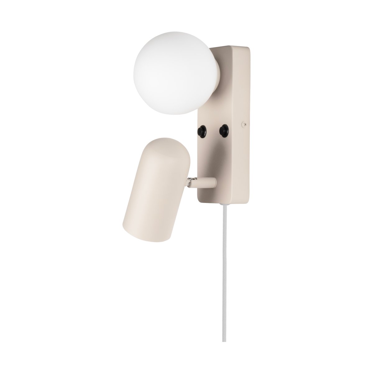 Globen Lighting Doppio seinävalaisin Beige | Skandinaavinen Sisustus | Seinävalaisimet | Beige