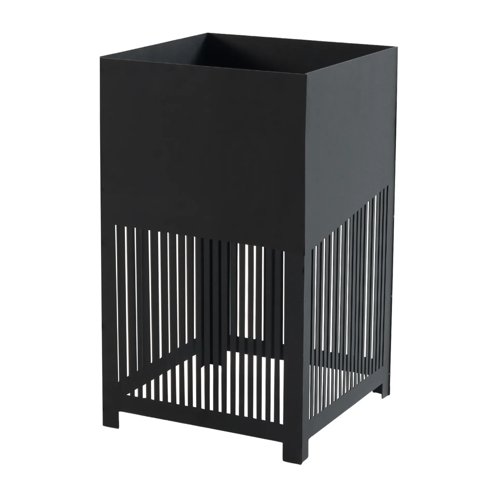 Falsterbo lattiavalaisin/ruukku 60 cm, Musta Corten Globen Lighting