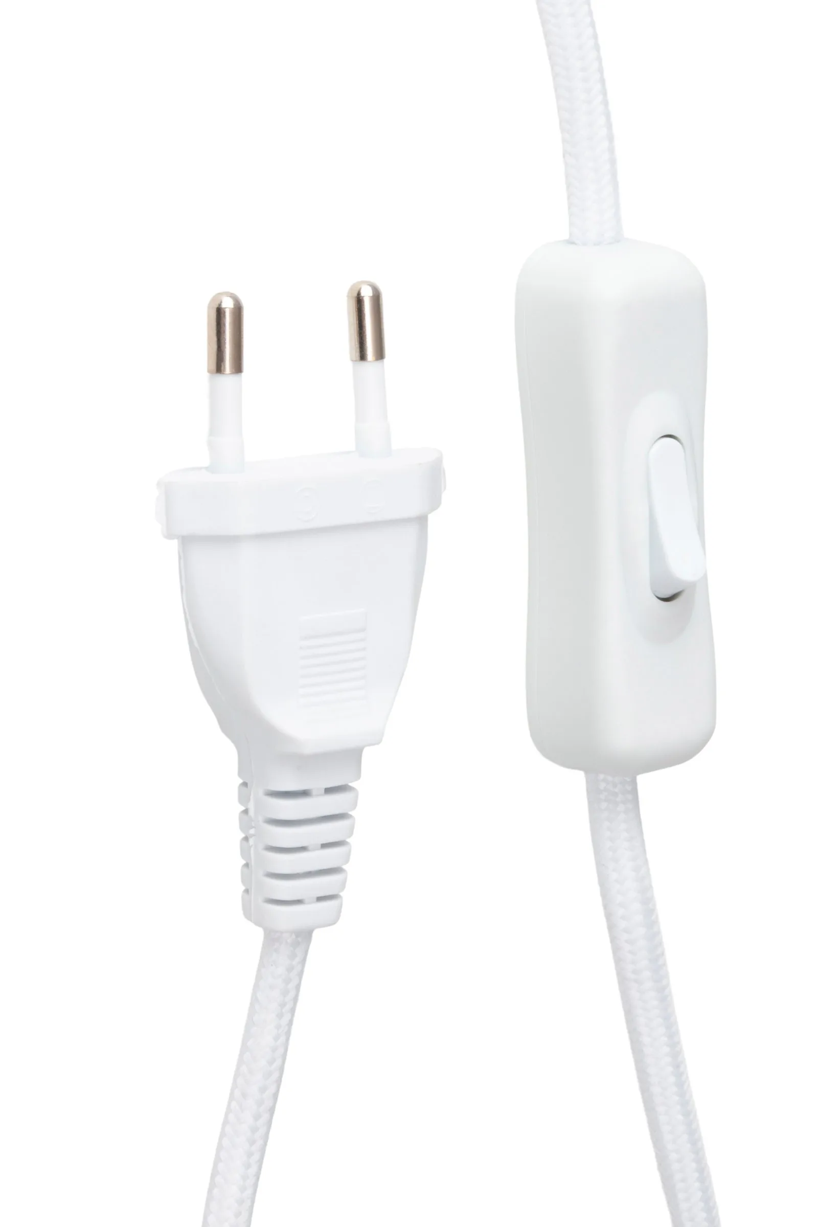 Florian pöytälamppu, Valkoinen bouclé/beige, Ø20x39 cm Globen Lighting