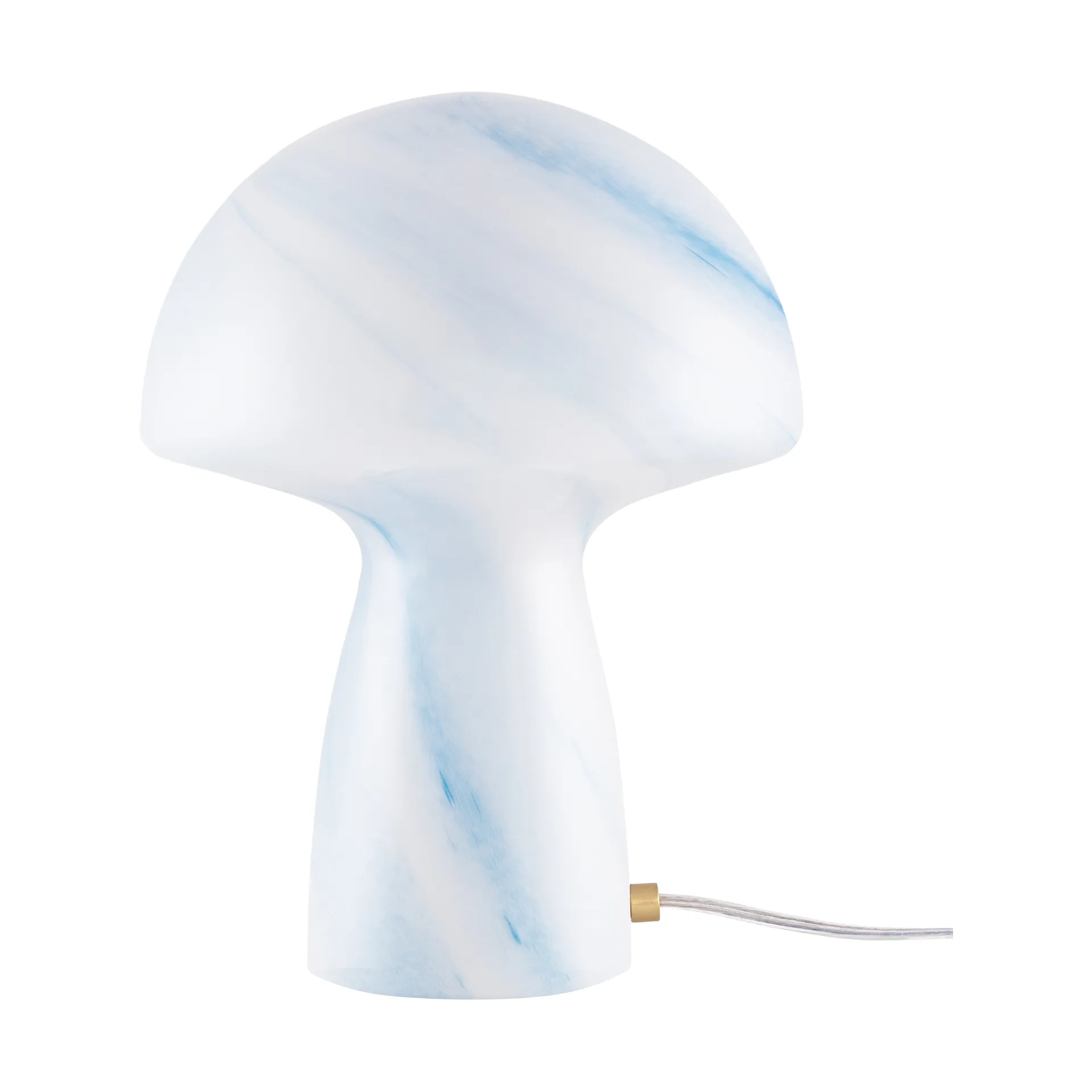 Fungo Swirl 22 pöytävalaisin, Sininen Globen Lighting