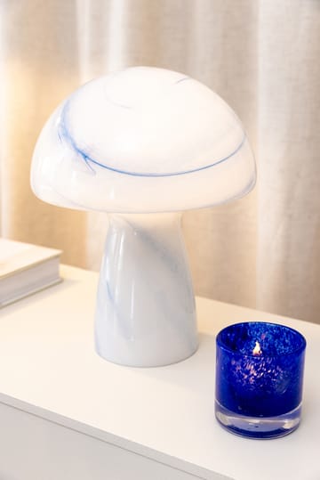 Fungo Swirl 22 pöytävalaisin - Sininen - Globen Lighting
