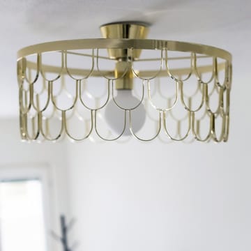 Gatsby plafondi - messinki - Globen Lighting