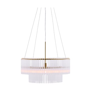 Hook 60 riippuvalaisin - Klar-harjattu messingistä - Globen Lighting