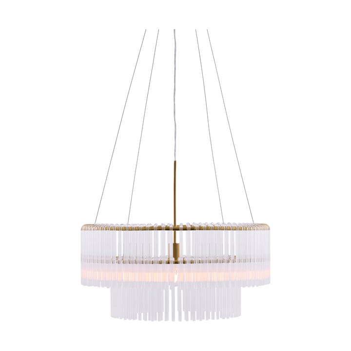 Hook 60 riippuvalaisin, Klar-harjattu messingistä Globen Lighting