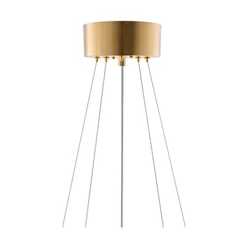Hook 60 riippuvalaisin - Klar-harjattu messingistä - Globen Lighting