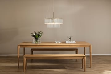 Hook 60 riippuvalaisin - Klar-harjattu messingistä - Globen Lighting