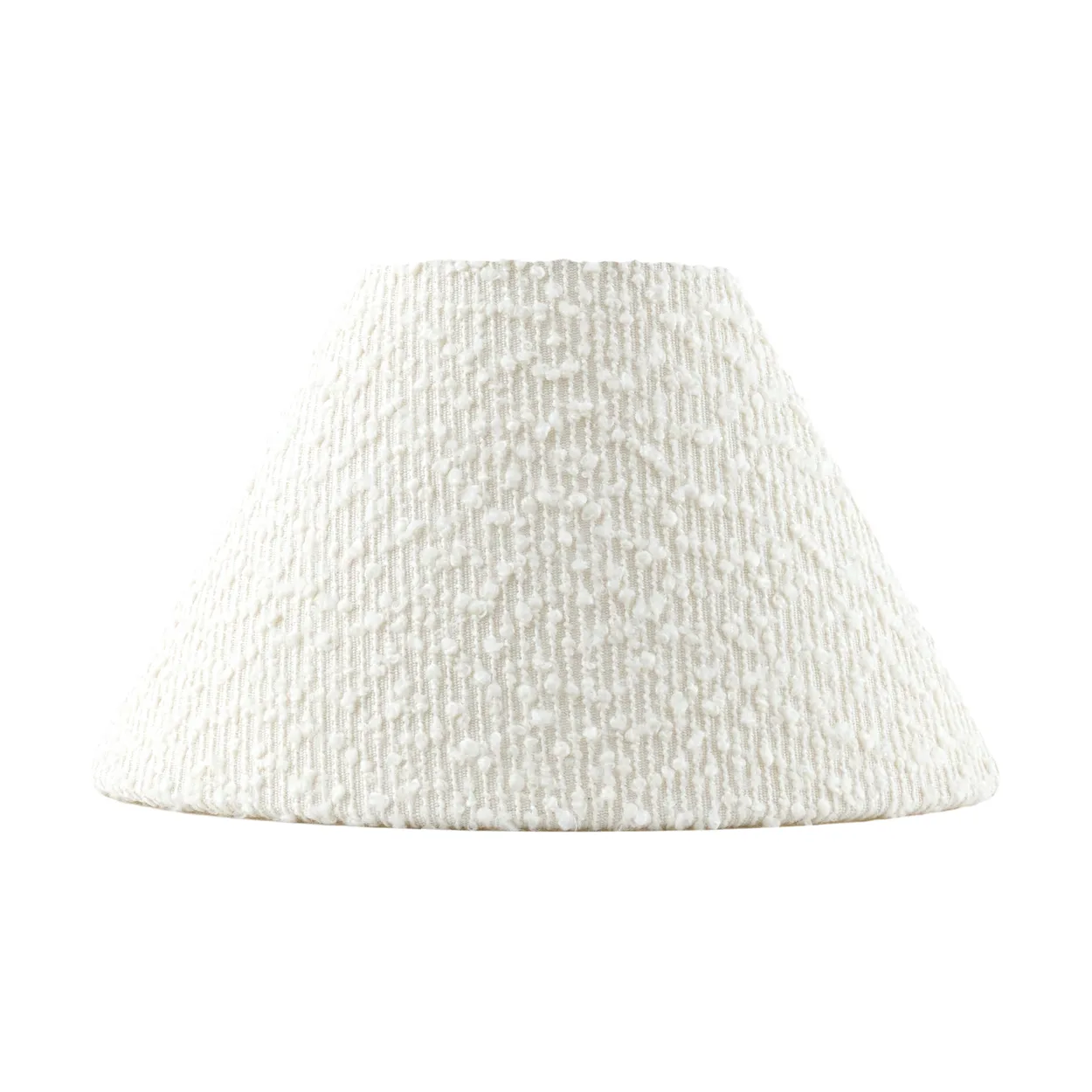 Globen Lighting Iris 20 lampunvarjostin Bouclé valkoinen