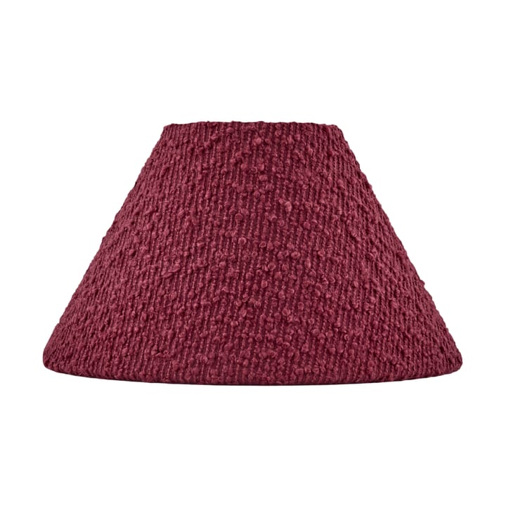 Iris 20 lampunvarjostin - Bouclé viininpunainen - Globen Lighting