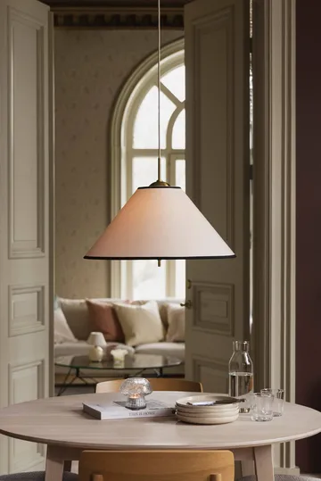 Iris-riippuvalaisin 50 - Creme-noir (valkoinen-kullanvärinen) - Globen Lighting