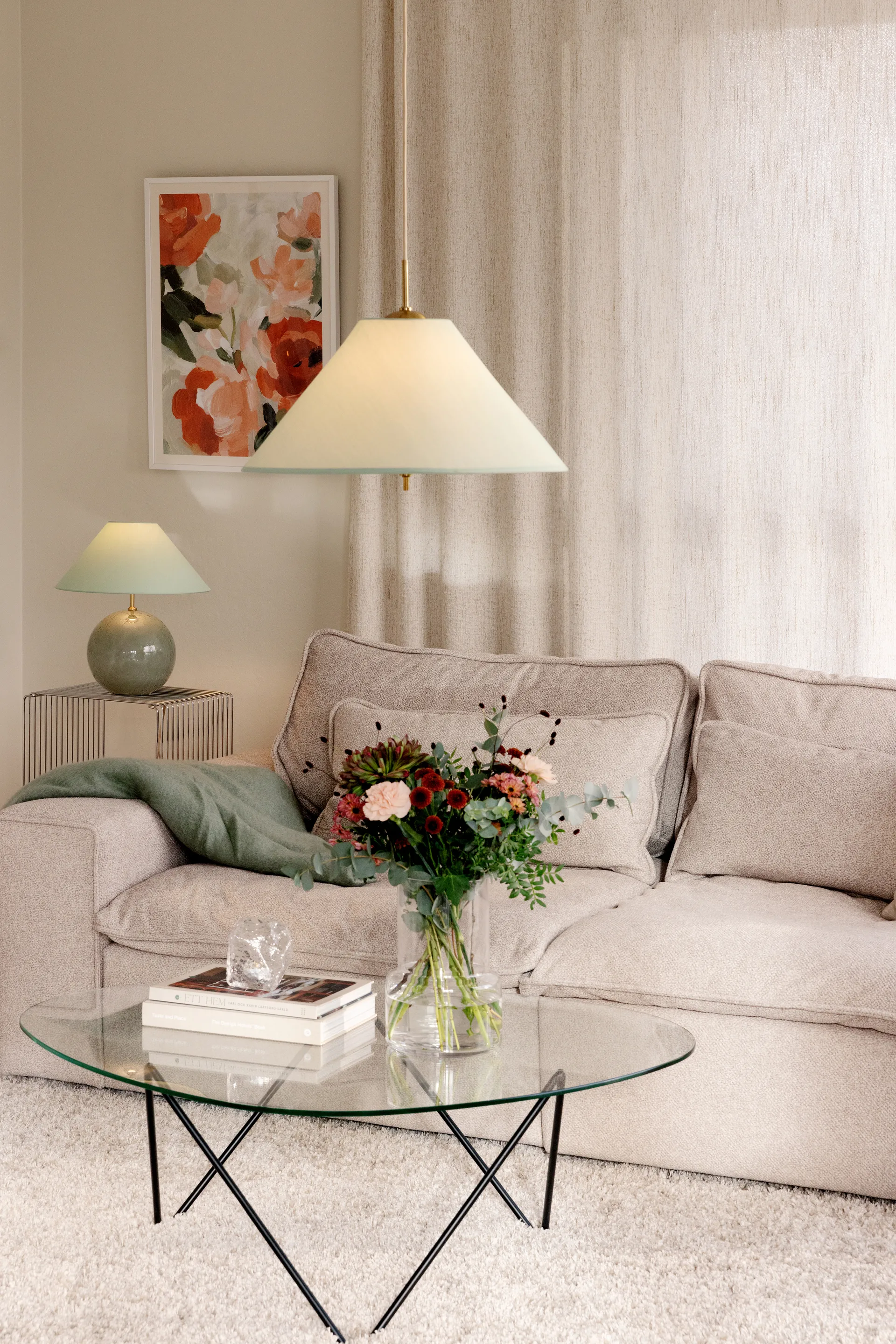 Iris-riippuvalaisin 50, Vihreä Globen Lighting