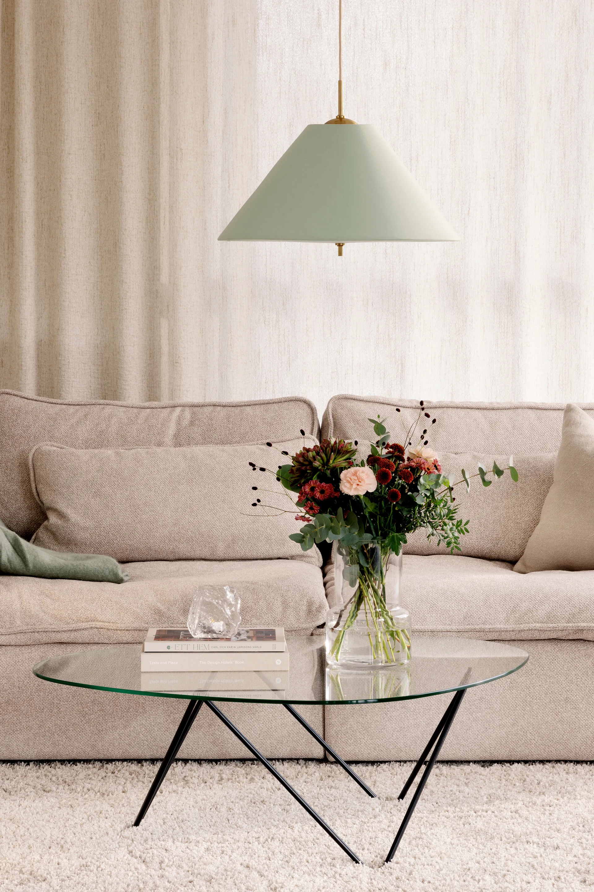 Iris-riippuvalaisin 50, Vihreä Globen Lighting