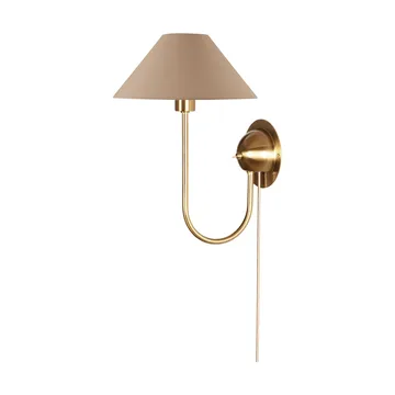 Iris seinävalaisin - mokka - Globen Lighting