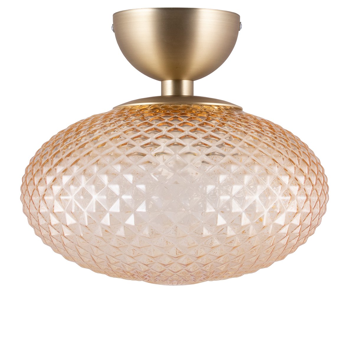 Globen Lighting Jackson plafondi 28 cm Amber | Skandinaavinen Sisustus | Plafondit | Vaaleanpunainen