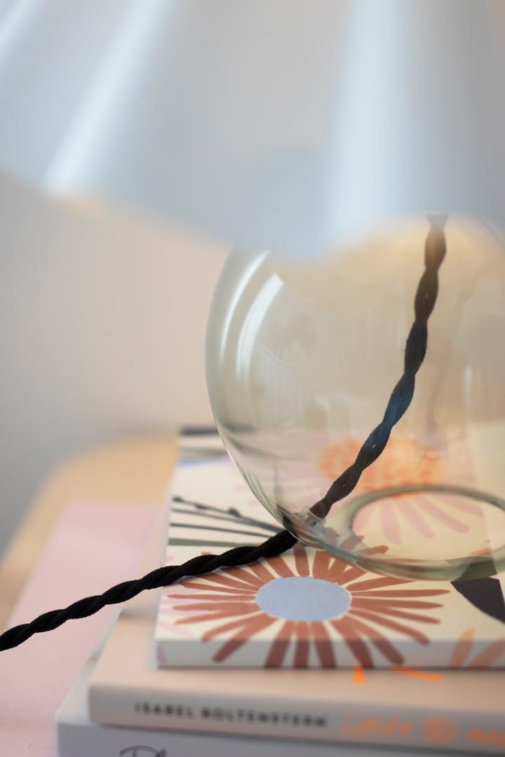 Judith pöytävalaisin Ø 30 cm, Vihreä-valkoinen Globen Lighting