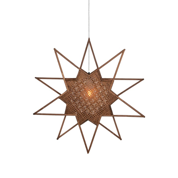 Karin adventtitähti Ø70 cm - Ruskea - Globen Lighting