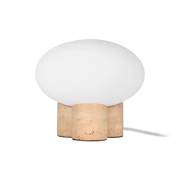Mammut pöytävalaisin Ø 20 cm - Travertiini - Globen Lighting