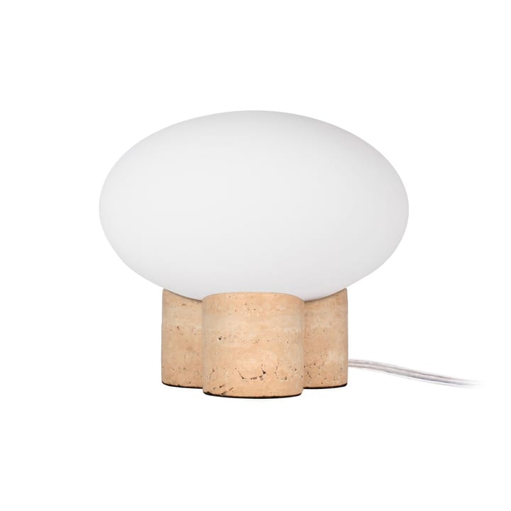 Mammut pöytävalaisin Ø 20 cm - Travertiini - Globen Lighting