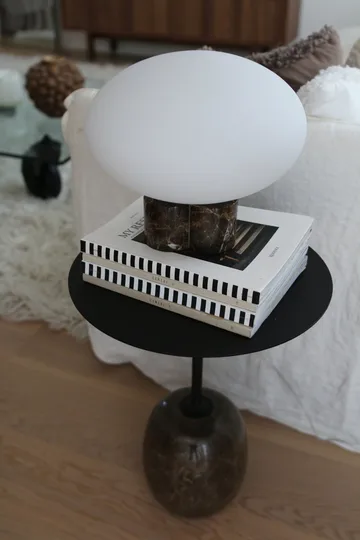 Mammut pöytävalaisin Ø 28 cm - Ruskea - Globen Lighting