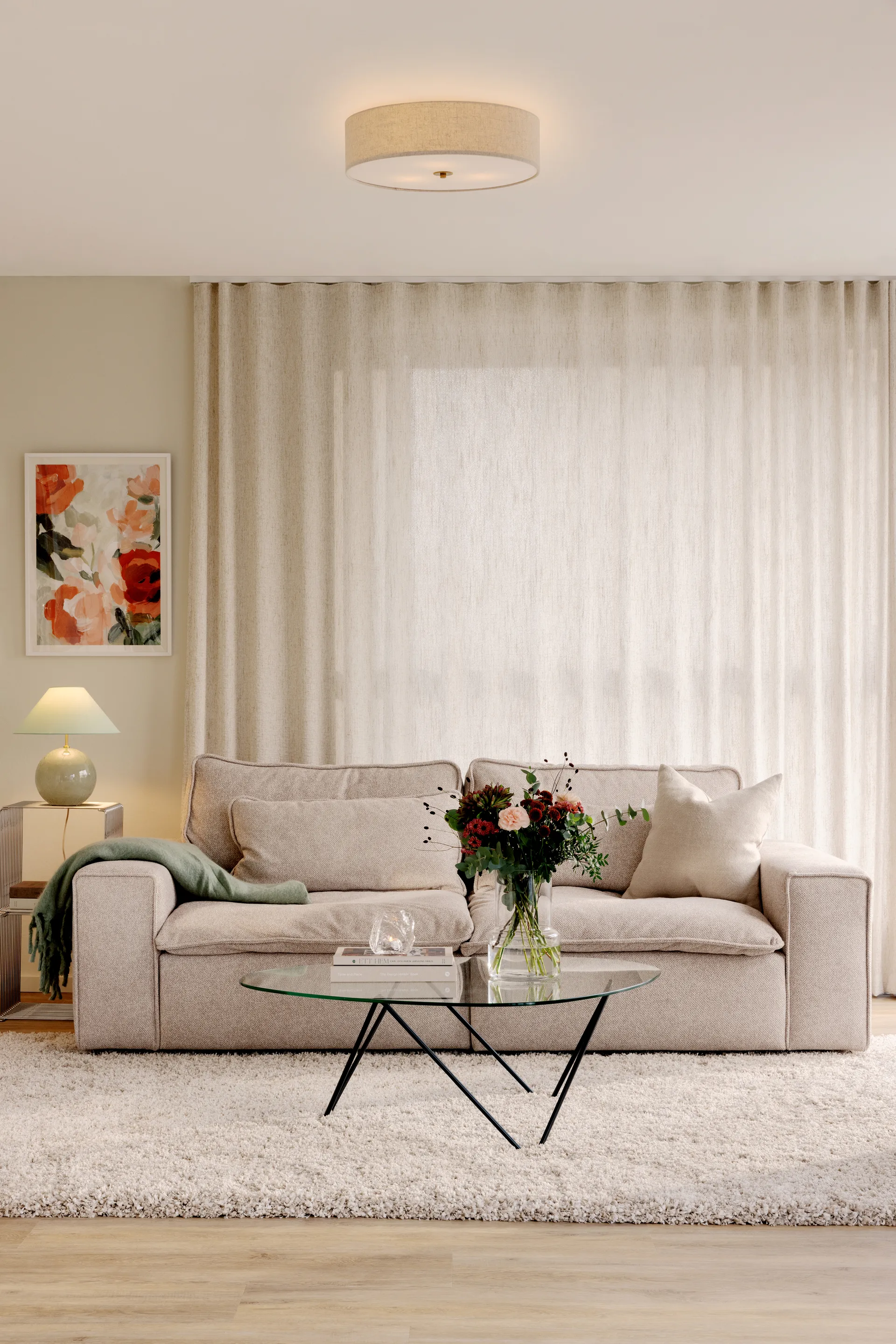 Noah 35 kattovalaisin, Beige Globen Lighting