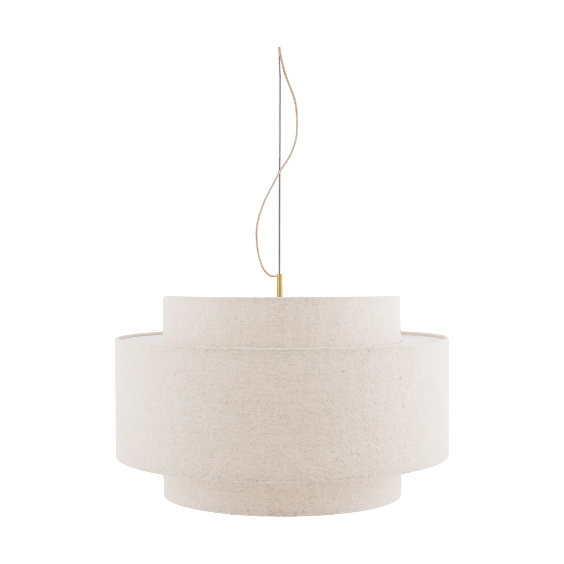 Noah riippuvalaisin Ø70 cm, Beige Globen Lighting