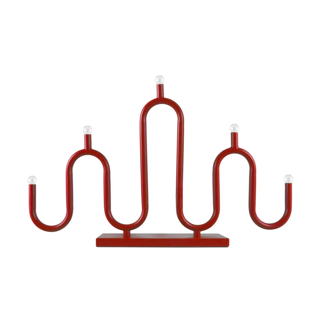 Noel 5 adventtikynttelikkö, Punainen Globen Lighting