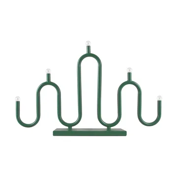 Noel 5 adventtikynttelikkö - Vihreä - Globen Lighting