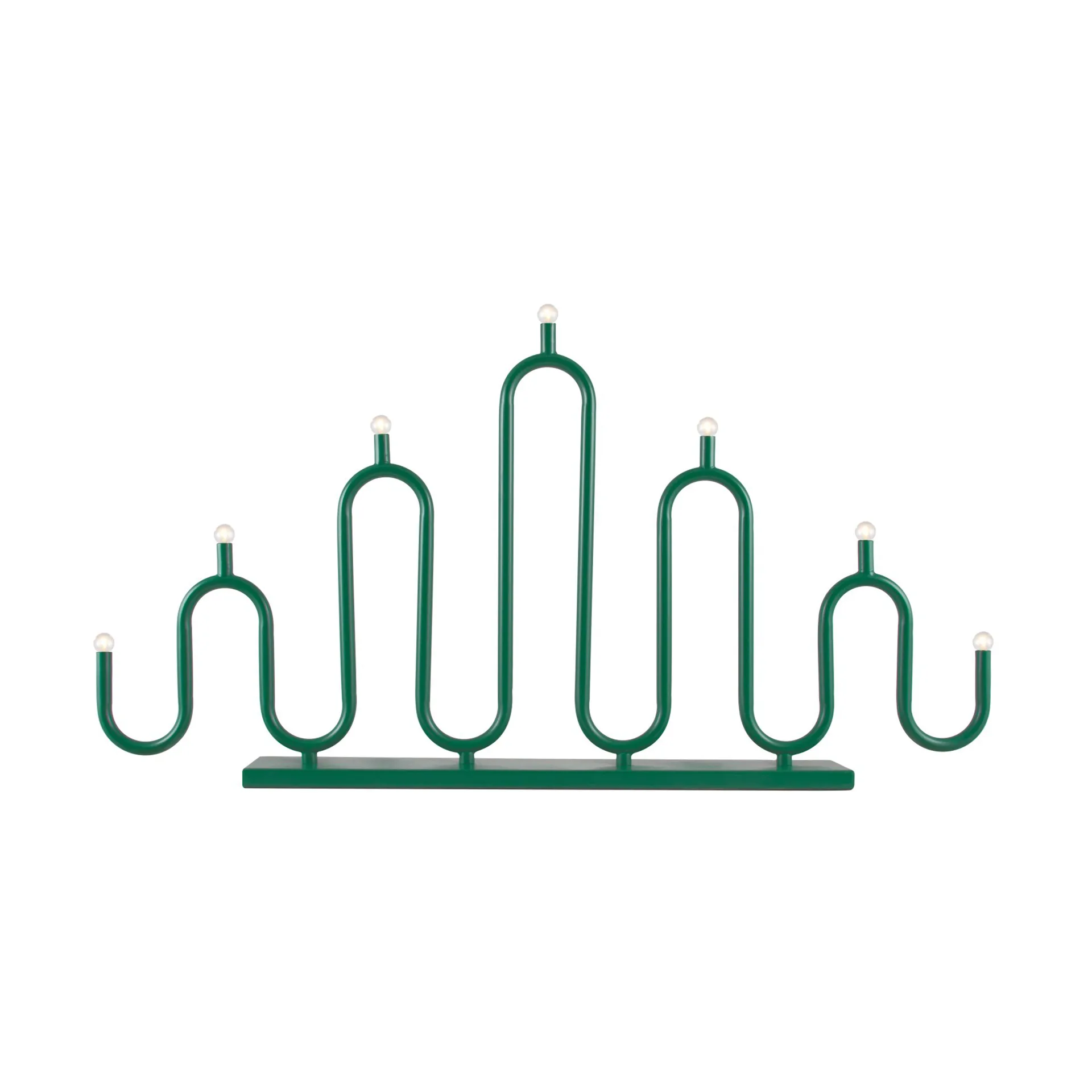 Noel 7 -adventtikynttelikkö, Vihreä Globen Lighting