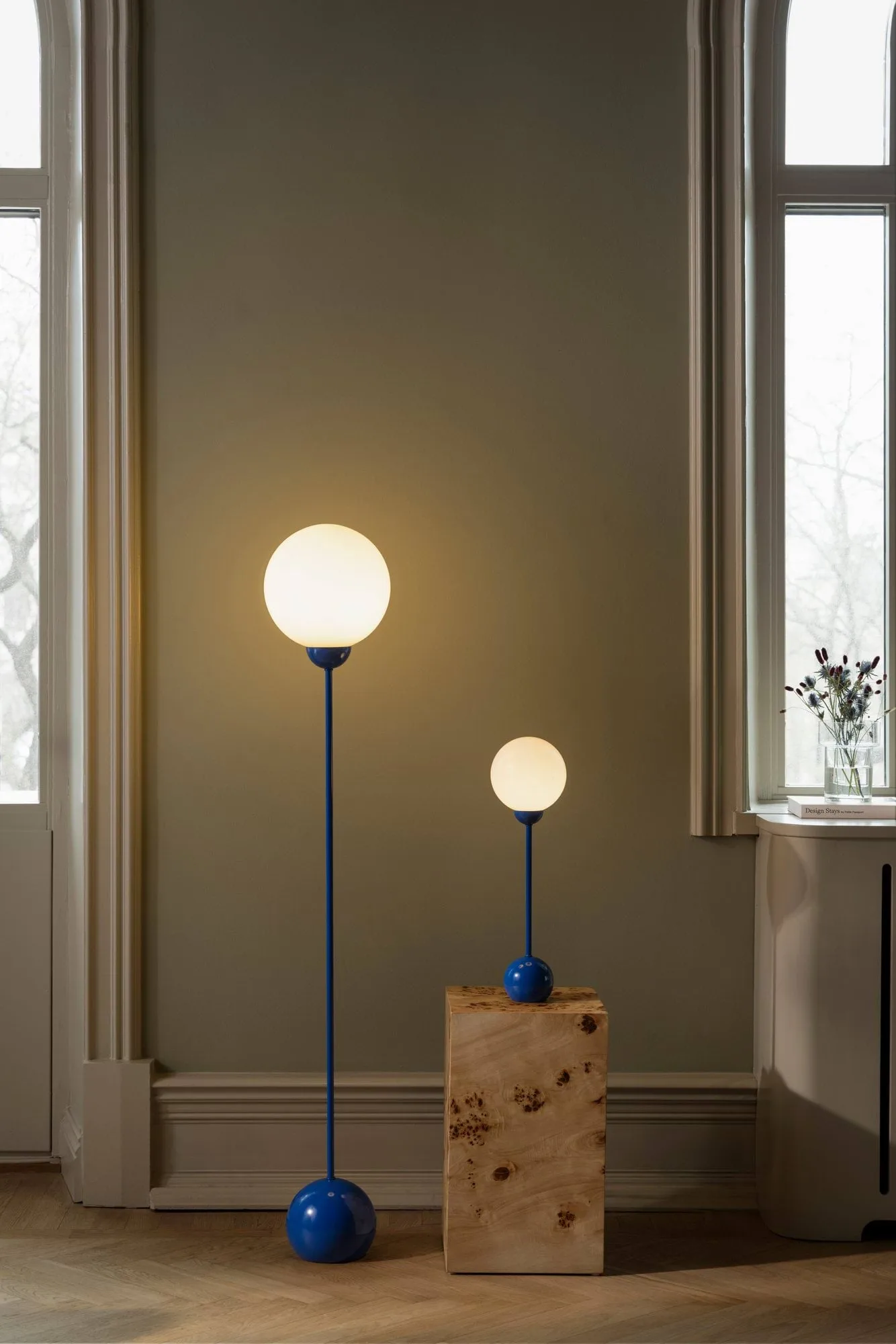 Ripley pöytälamppu, Sininen, 52 cm Globen Lighting