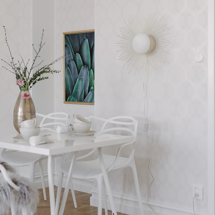 Soleil plafondi/seinävalaisin Ø 56 cm - Harjattu messinki - Globen Lighting